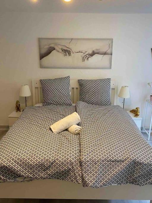 Private Studio Apartment In Bremgarten Bagian luar foto