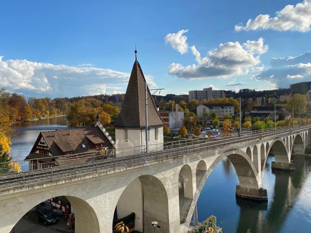 Private Studio Apartment In Bremgarten Bagian luar foto