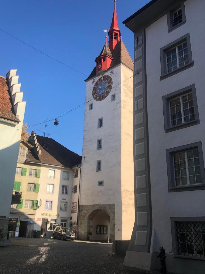 Private Studio Apartment In Bremgarten Bagian luar foto